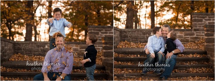 Leaves and Fall // Yardley, PA Bucks County Family Photographer