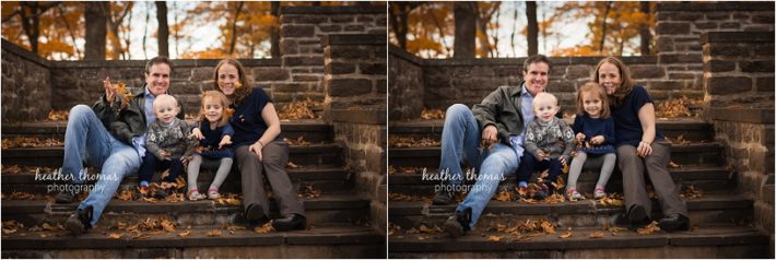 The M Family Outside // Family Photography Bucks County