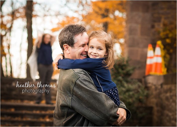 The M Family Outside // Family Photography Bucks County