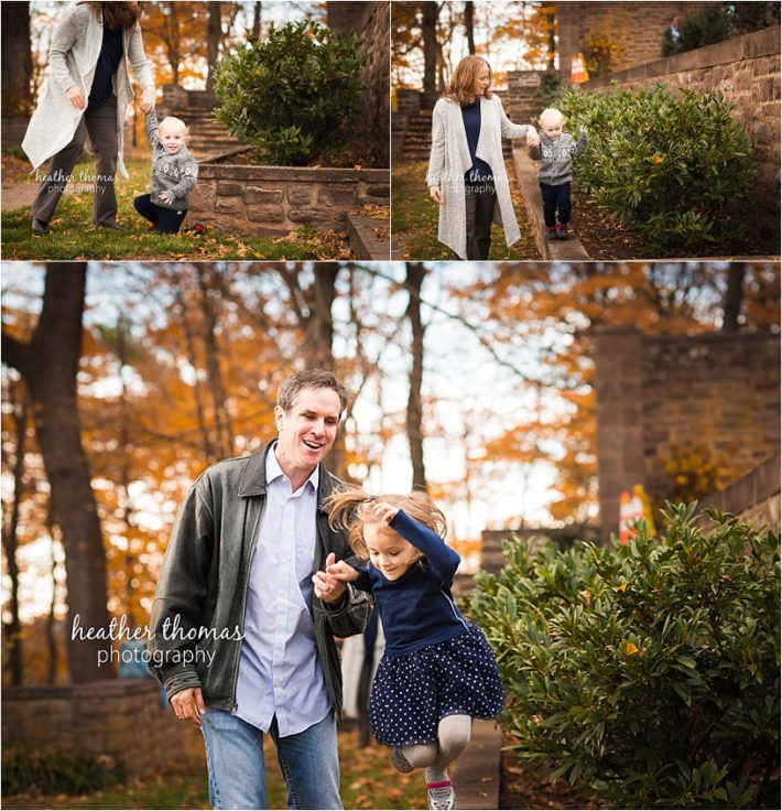 The M Family Outside // Family Photography Bucks County