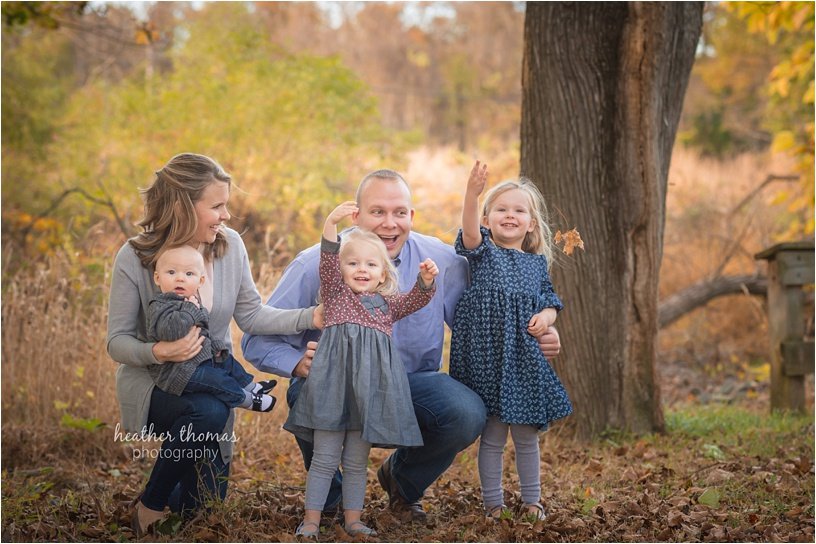 family portraits in philadelphia pa-7.jpg young family outside in bucks county pa for family portrait mini session