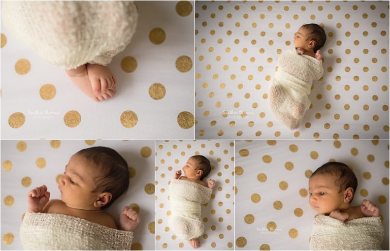 In-Home Baby Photography Session with Heather Thomas Photography