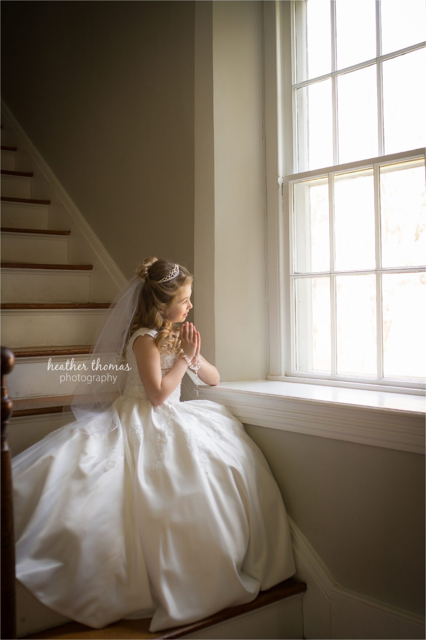 st andrews newtown communion portraits-9.jpg maternity portraits of a family of three at azalea garden waterworks with heather thomas photography