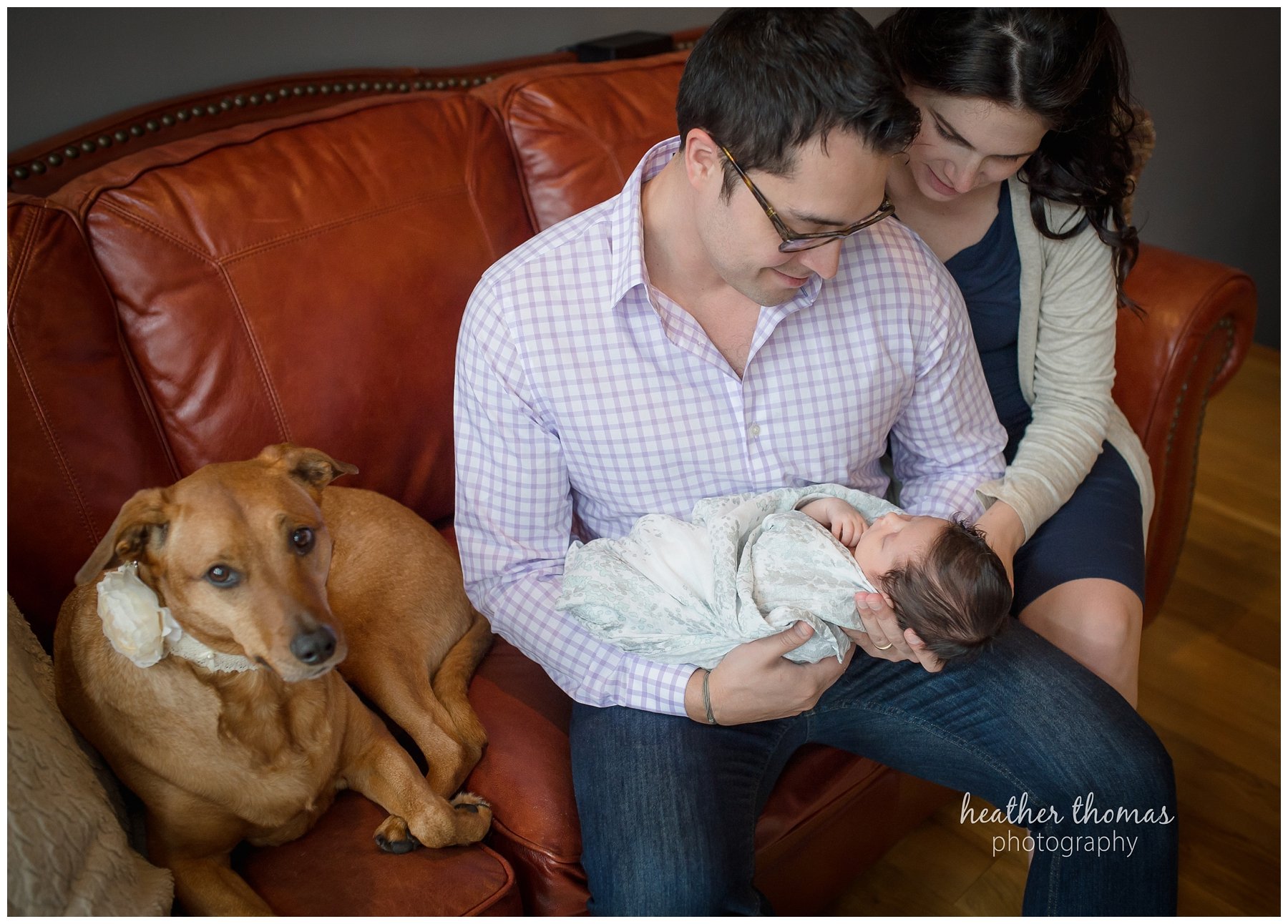 philadelphia lifestyle portraits-4.jpg photographs of a family of three in their home during their newborn photography session with heather thomas photography