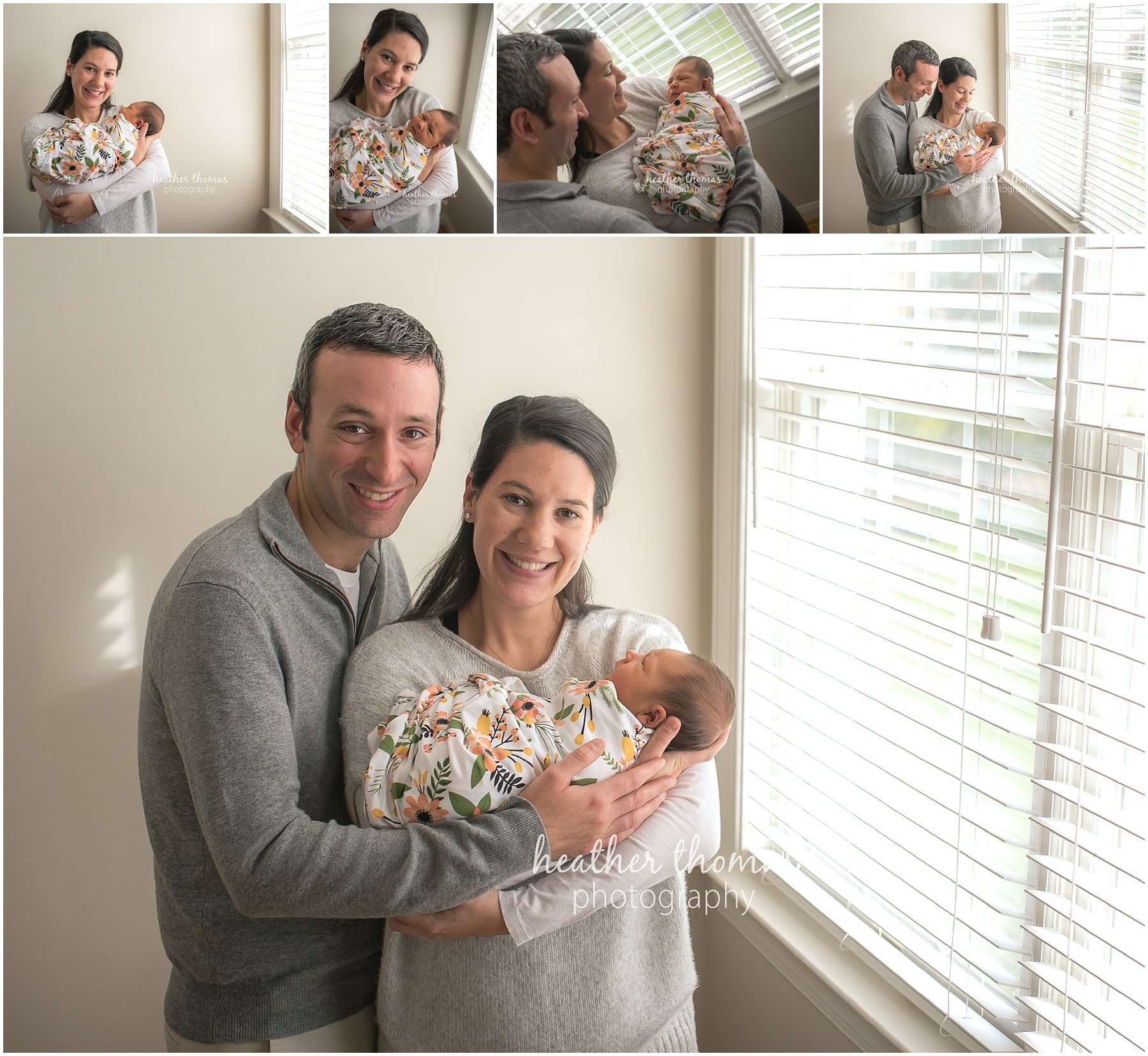 ricketti-newborn-photos-newtown-pa-58.jpg a mother and father hugging their newborn at a photo session in newtown pa