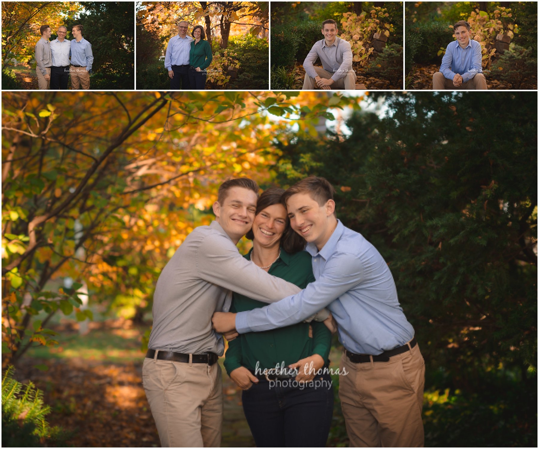 Fall Pictures at the Outdoor Studio in Newtown | The C Family