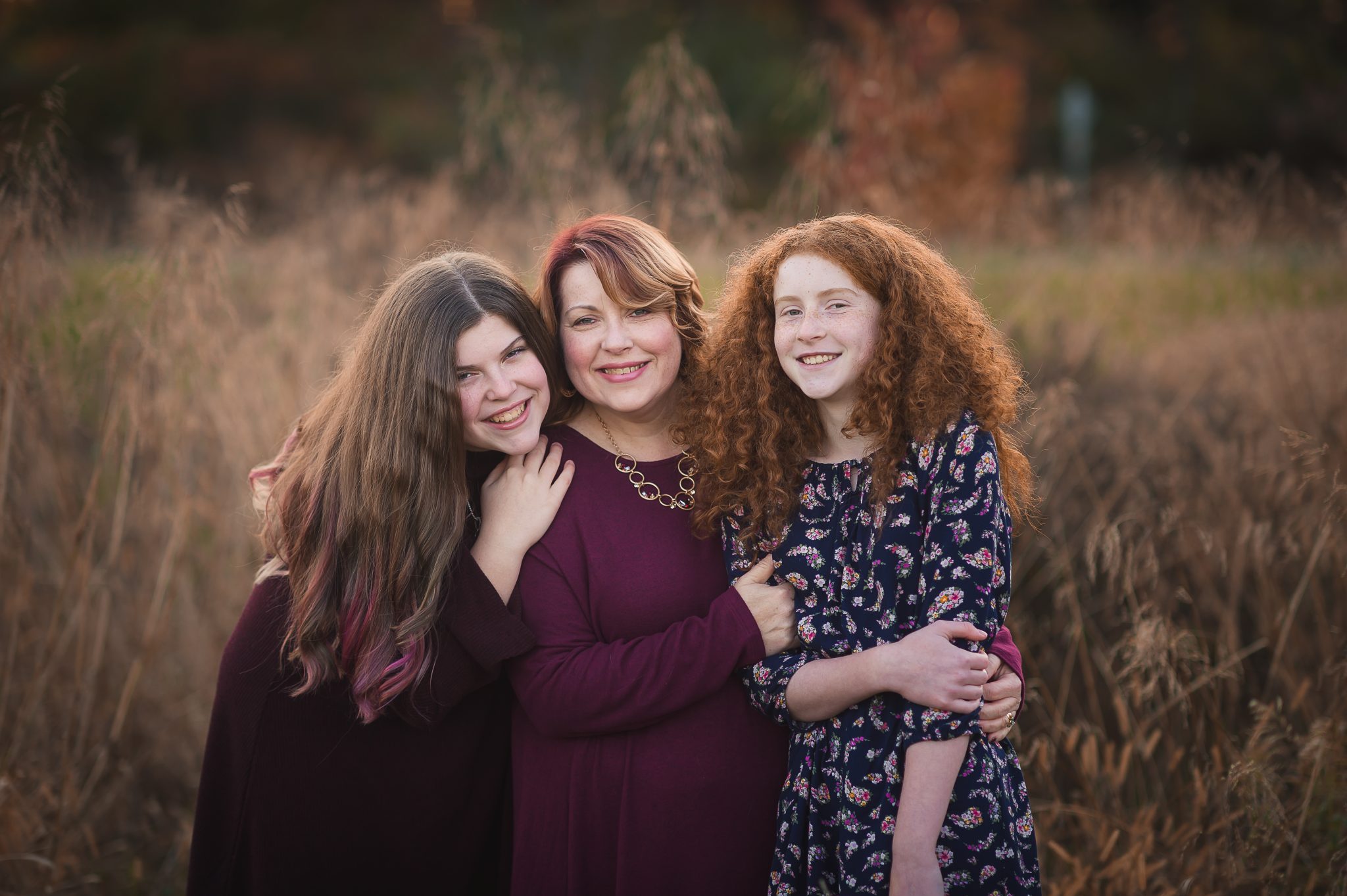 A Golden Fall Evening in Bucks County | Outdoor Family Photos