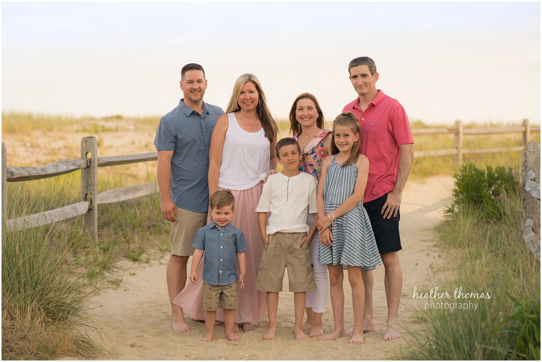 Ocean City, NJ Extended Family Photo Shoot extended family portrait