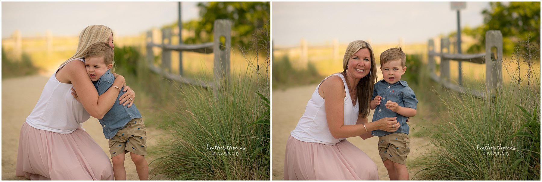 Ocean City, NJ Extended Family Photo Shoot mother and son photography