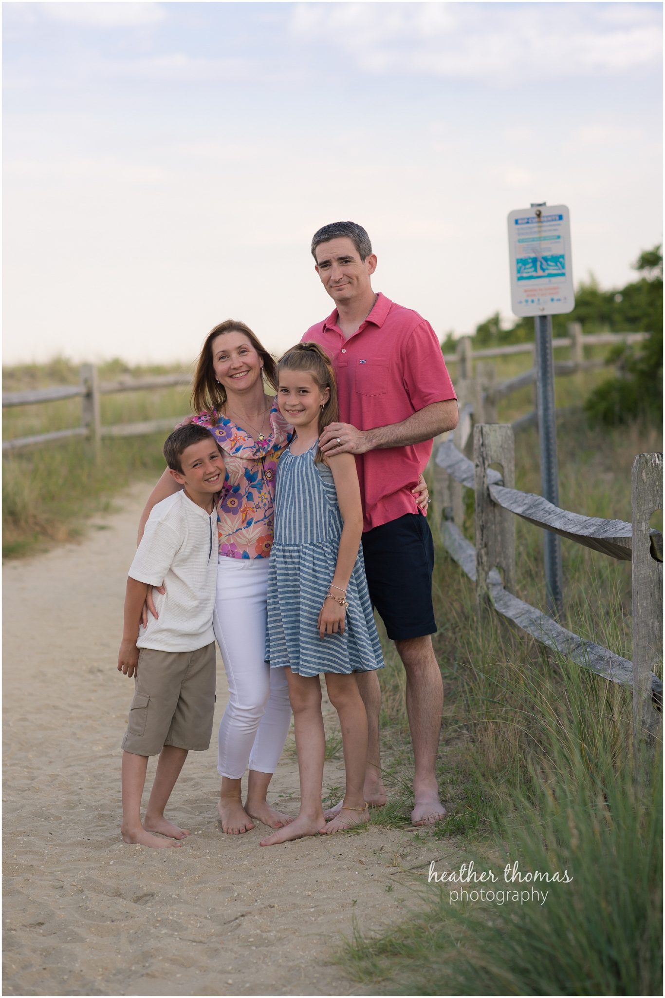 Ocean City, NJ Extended Family Photo Shoot family portrait in ocean city nj