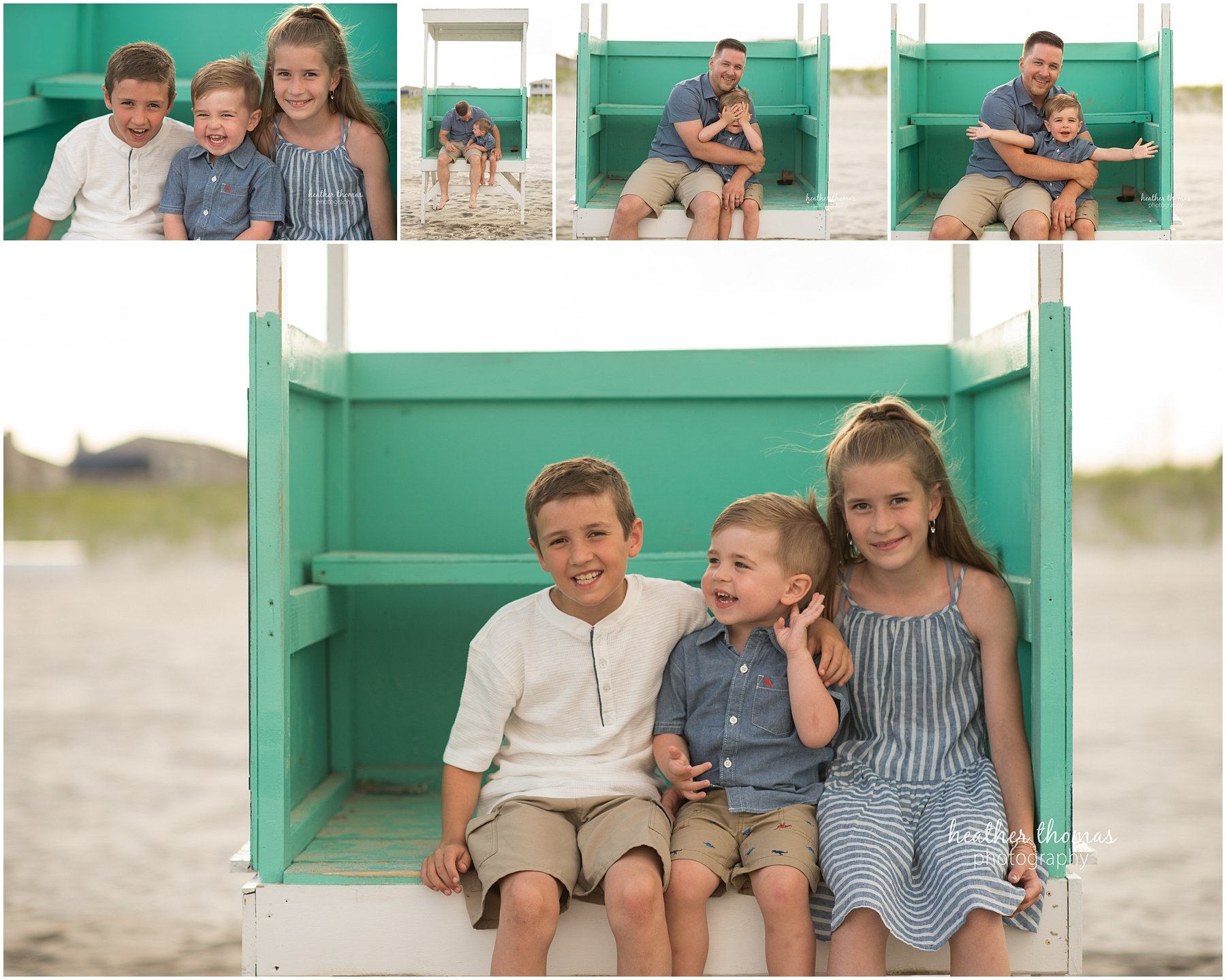 Ocean City, NJ Extended Family Photo Shoot kids portraits in ocean city
