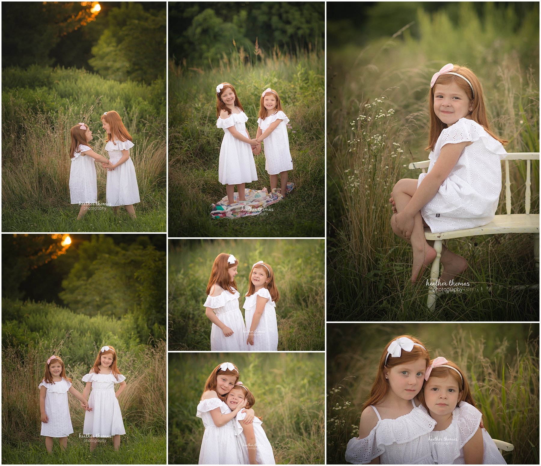philadelphia photography session-22.jpg sister photos in a field