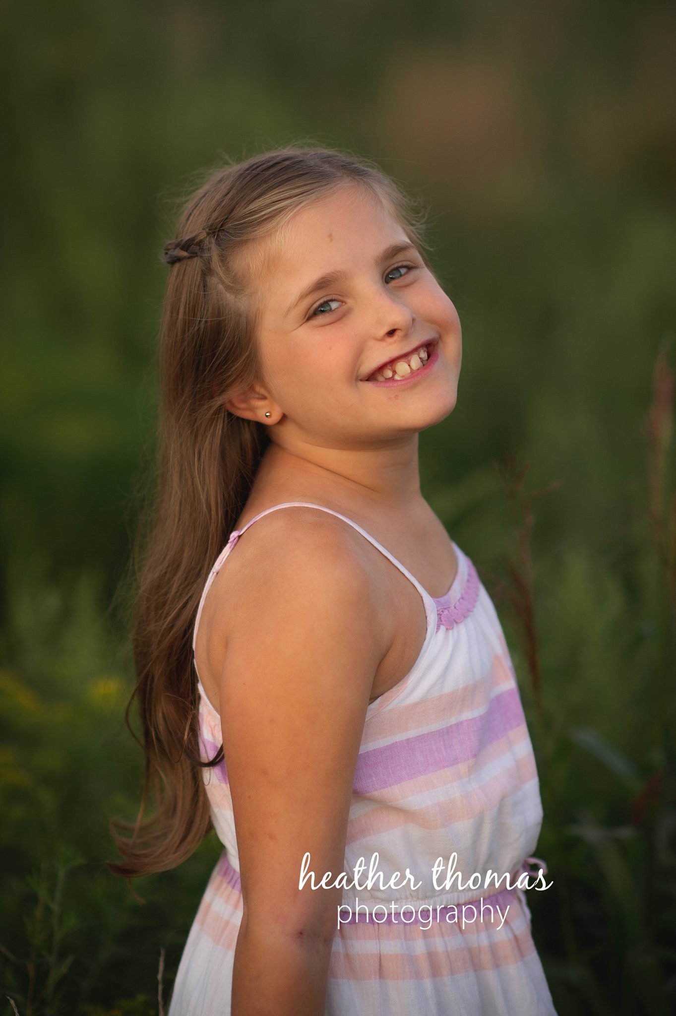 field family portraits in philadelphia a closeup of a girl at a family photo shoot in Philadelphia