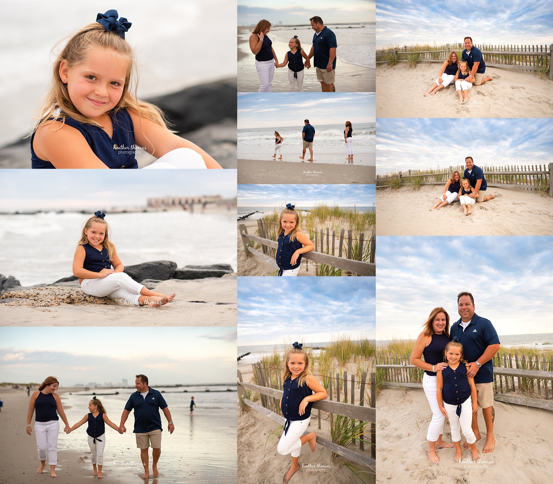 a family photo shoot in ocean city nj a family beach shoot in ocean city nj