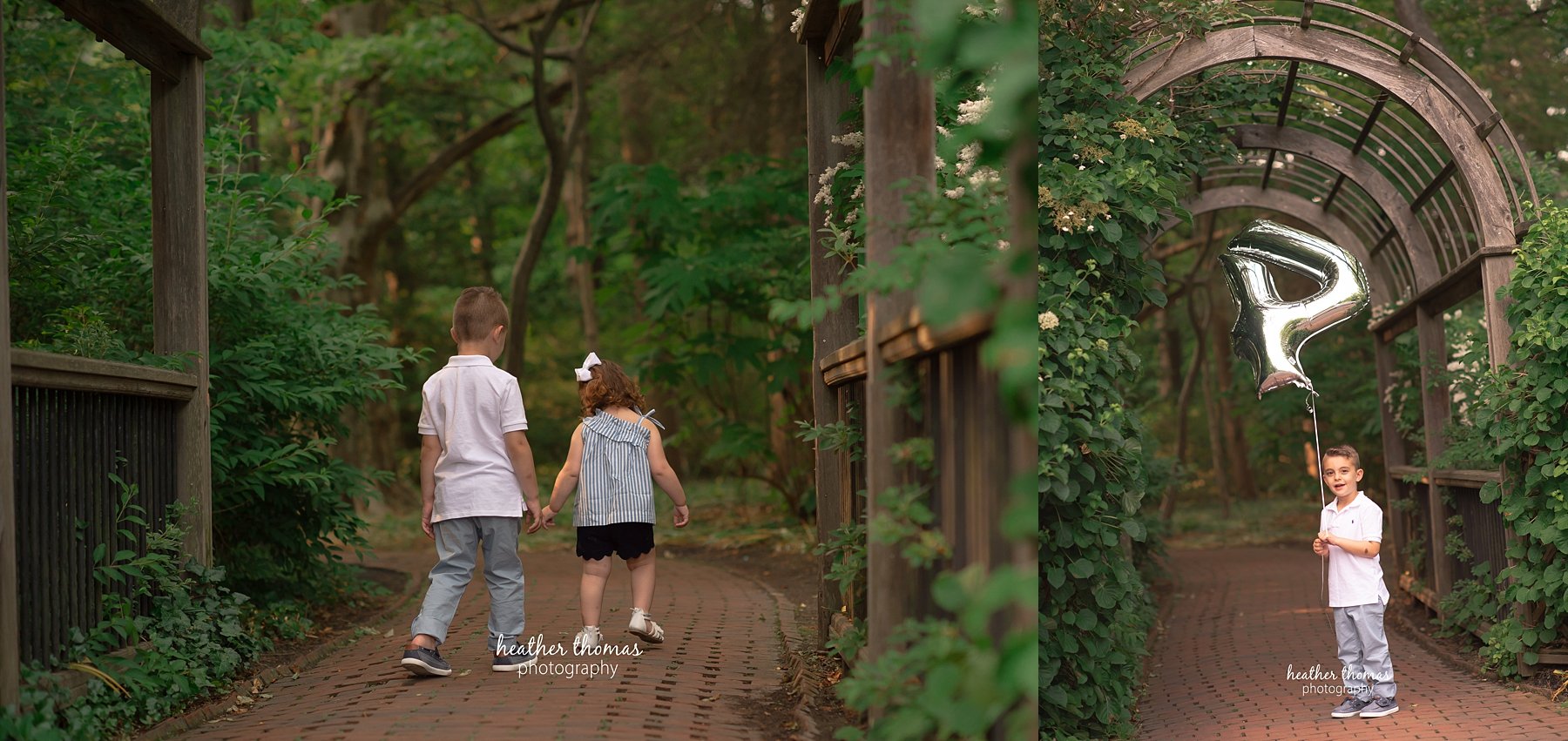 a family photo shoot at sayen gardens in NJ kids photography at sayen gardens