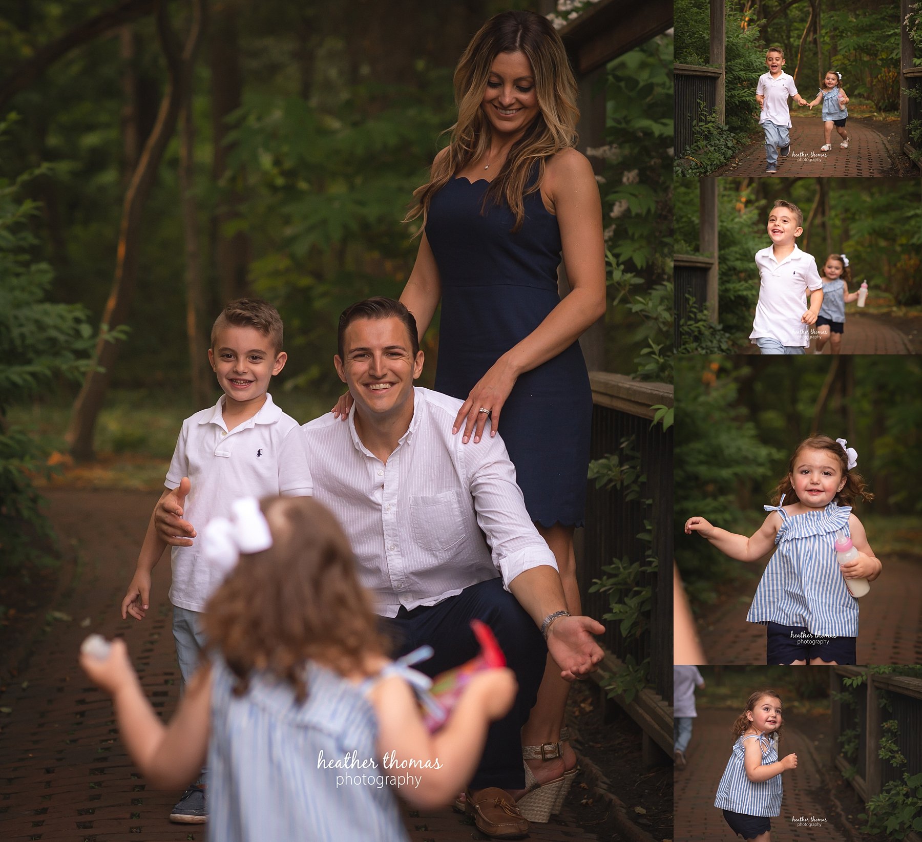 a family photo shoot at sayen gardens in NJ family portrait at sayen gardens