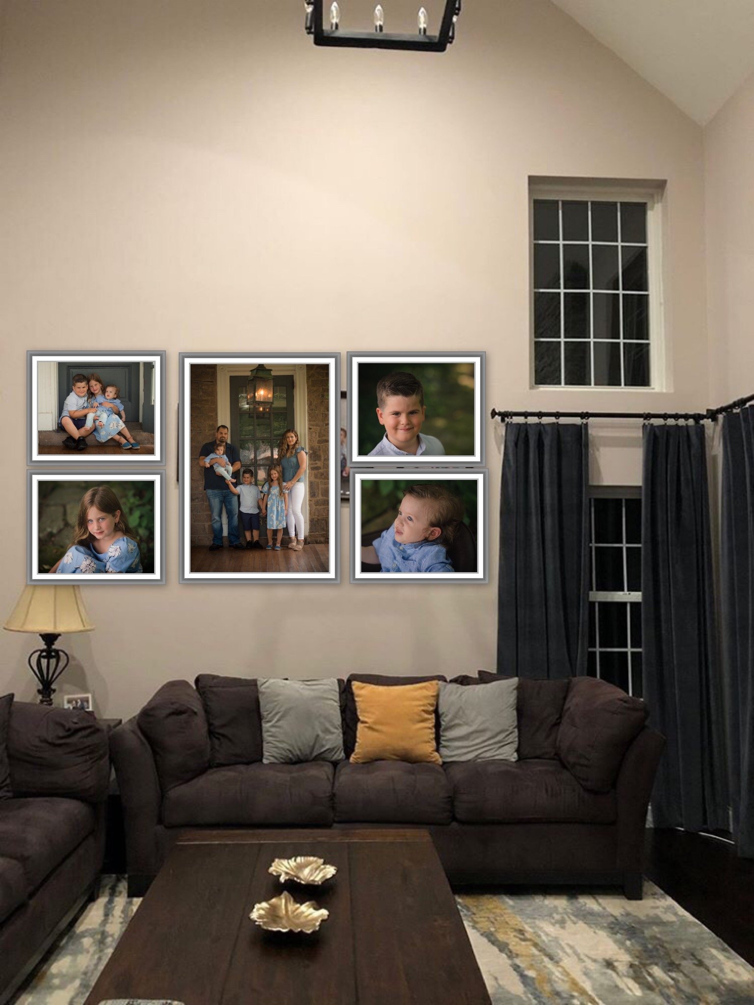 The R Family at The Outdoor Photography Studio in Newtown | Bucks County Family Portaits