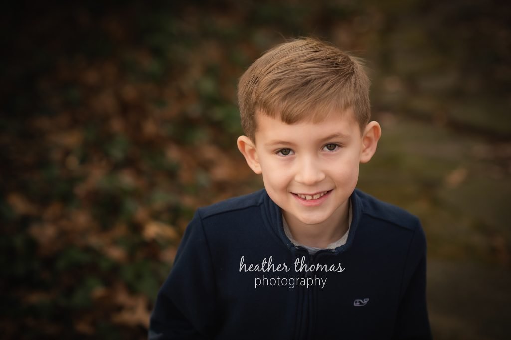 Cousin Christmas Portraits in Bucks County | Washington Crossing Photographer young boy portrait in philadelphia