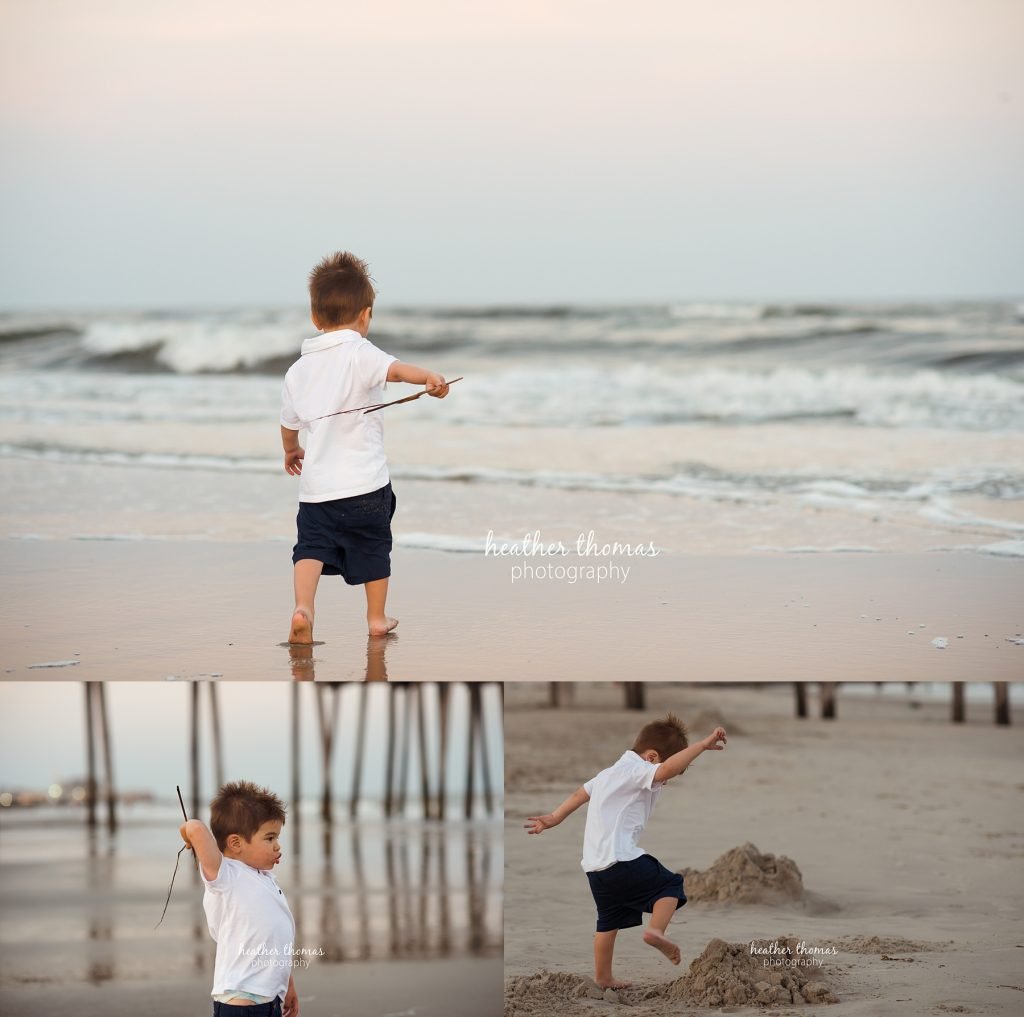 Family Photo Session in Ocean City, NJ toddler photo session in ocean city nj