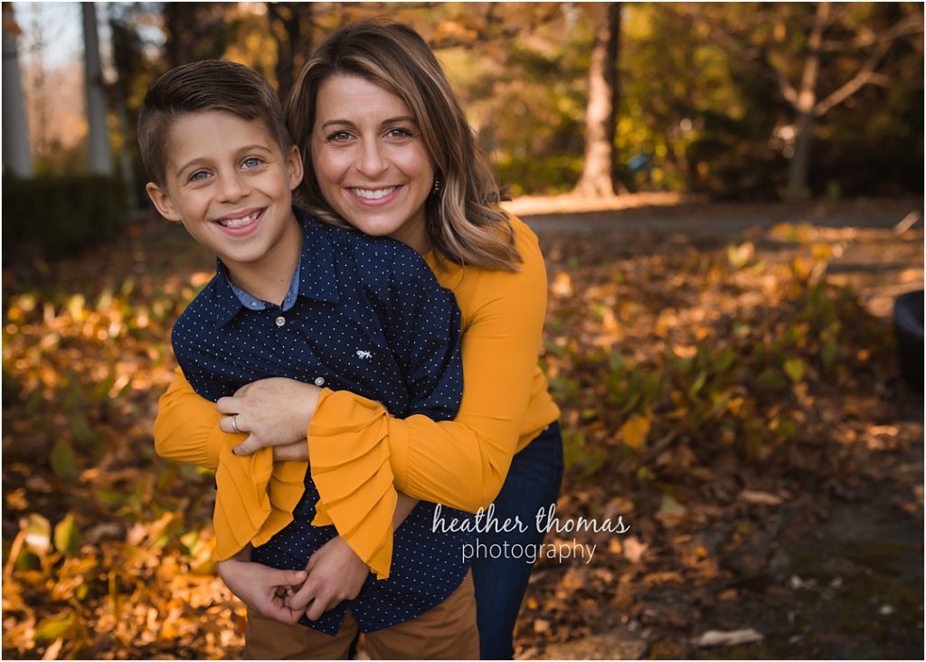 Extended Family Photo Shoot in Philadelphia, PA | Heather Thomas Photography mother and son portrait in philadelphia
