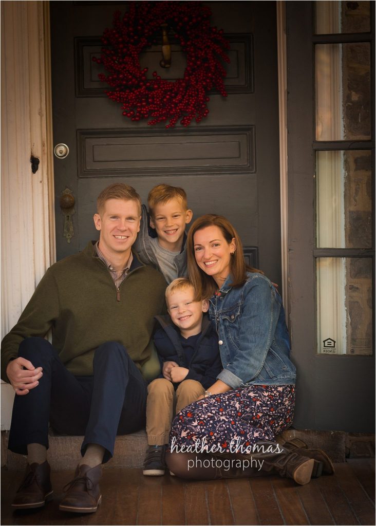 Saint Katherine Drexel Charity | Family Photos in Bucks County, PA family portrait by heather thomas