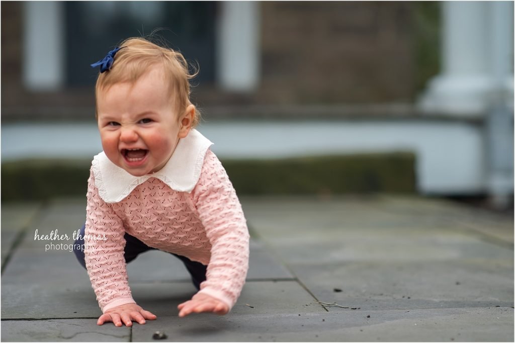 A January Outdoor Family Photo Shoot in Newtown, PA with Heather Thomas Photography