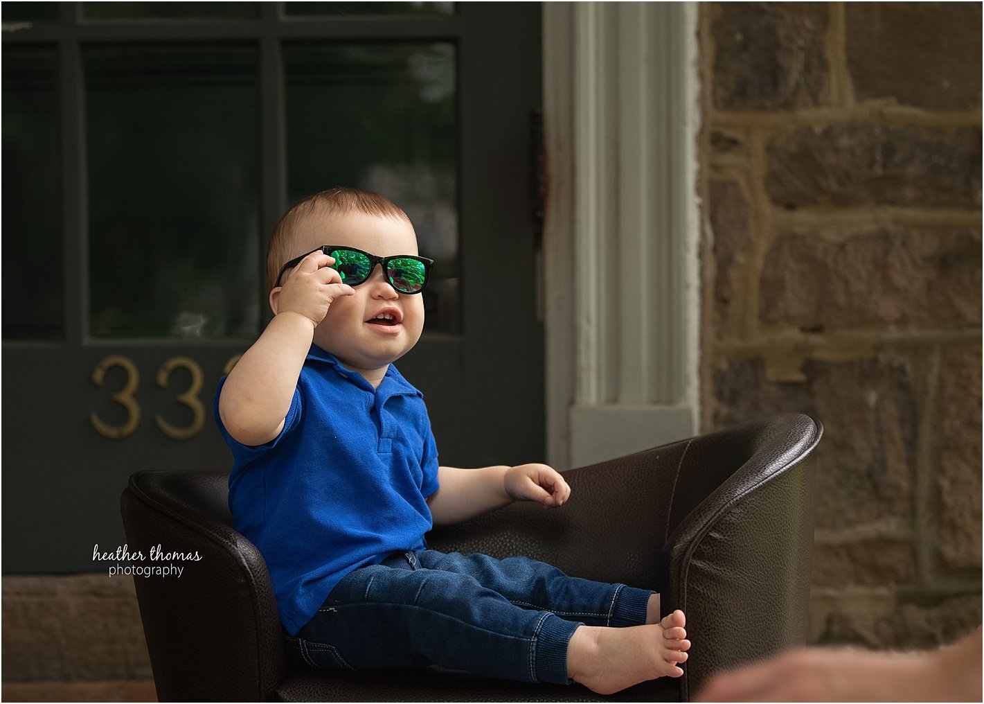 outdoor photography session newtown pa a family of four at a photo shoot in philadelphia