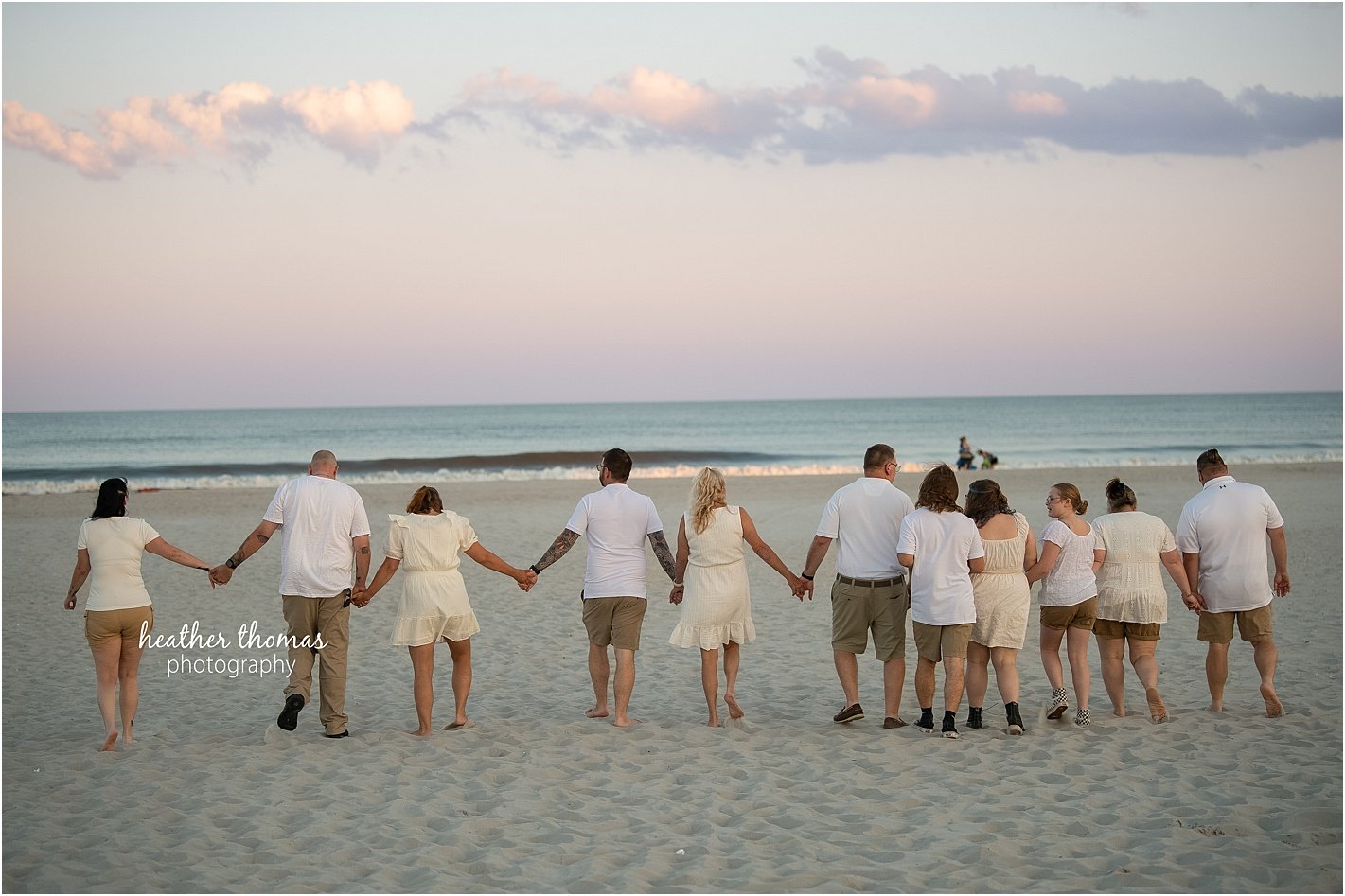 family on the beach in ocean city nj beach, ocnj