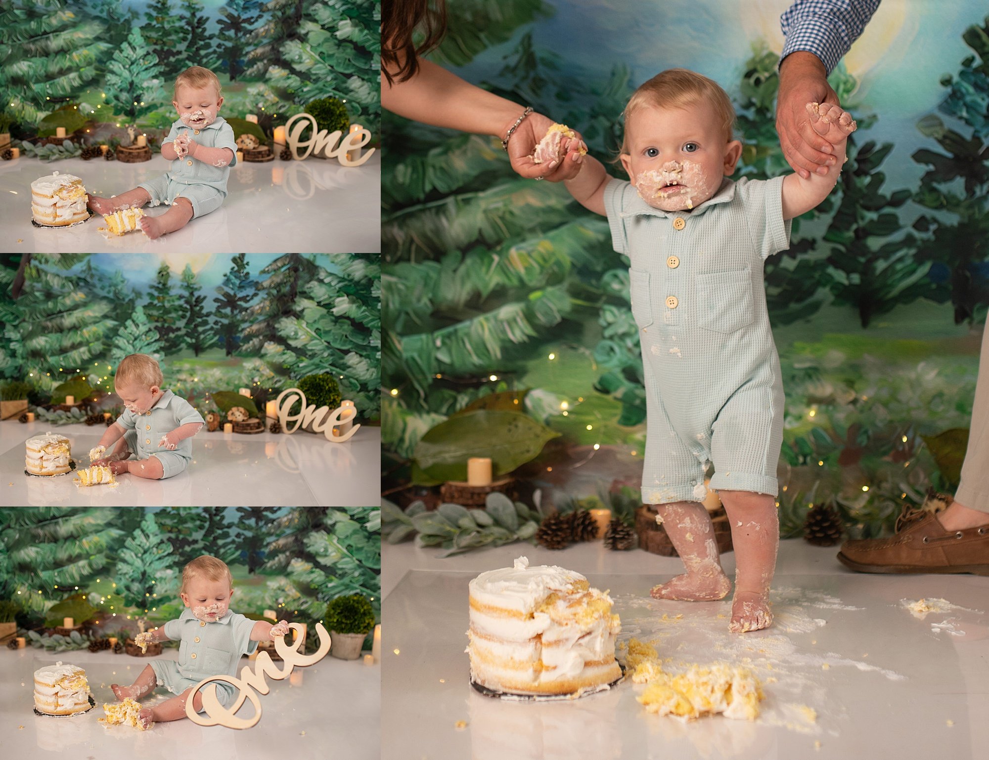 Swope - First Birthday-67.jpg one year old smiling during cake smash session