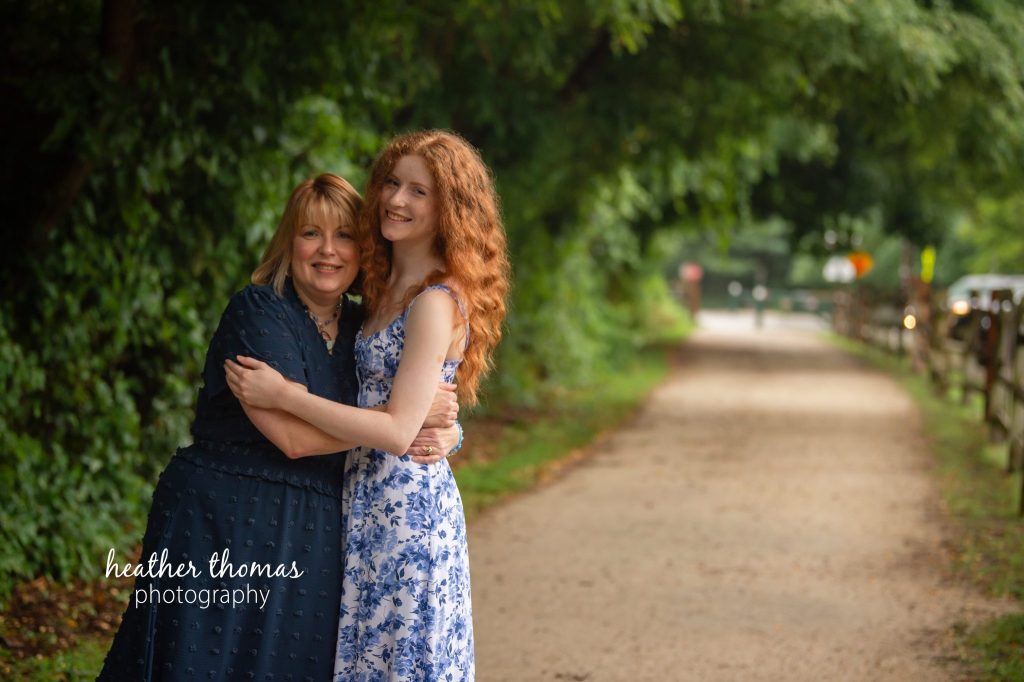 a family of 4 at their photo shoot with bucks county family photographer heather thomas-009