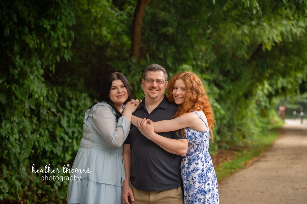 a family of 4 at their photo shoot with bucks county family photographer heather thomas-007